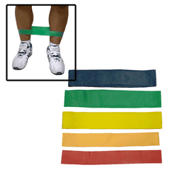 Workoutz 5-Piece Ankle Resistance Band Set | Mini Bands
