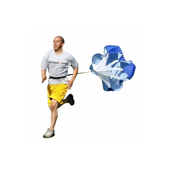 Chnrong Running Speed Training 43 Parachute with Adjustable Strap Speed Chute Resistance Running Parachute for Kids Youth and Adults 