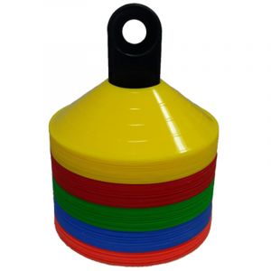 Workoutz 50-Count Saucer Disc Cone Set with Sorter
