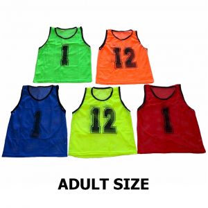 Workoutz Adult Numbered Scrimmage Vests (1 Dozen)